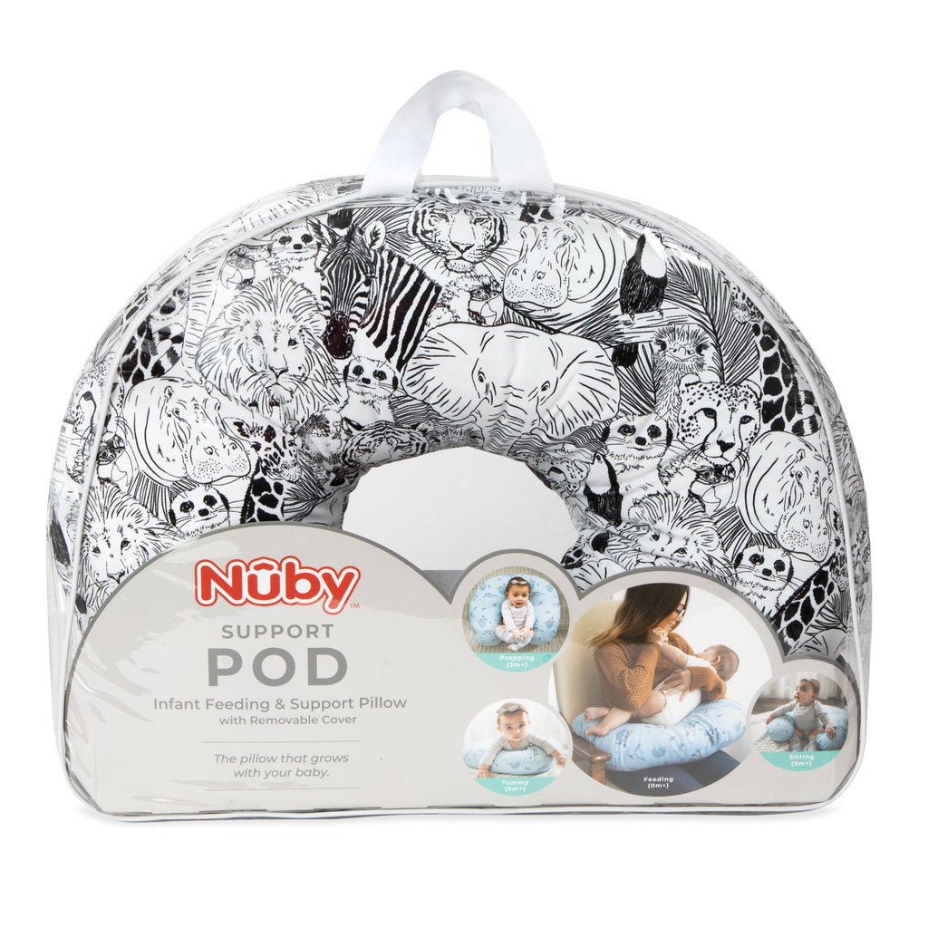 Support Pod Feeding & Nursing Pillow with Cover