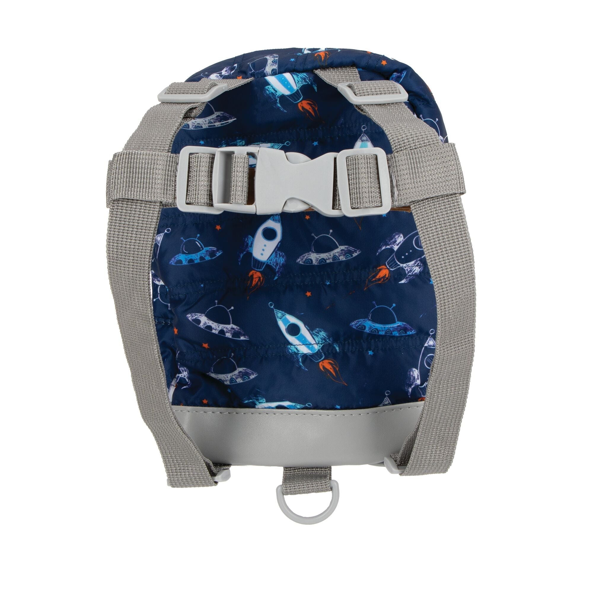 Quilted Space Backpack with Safety Harness