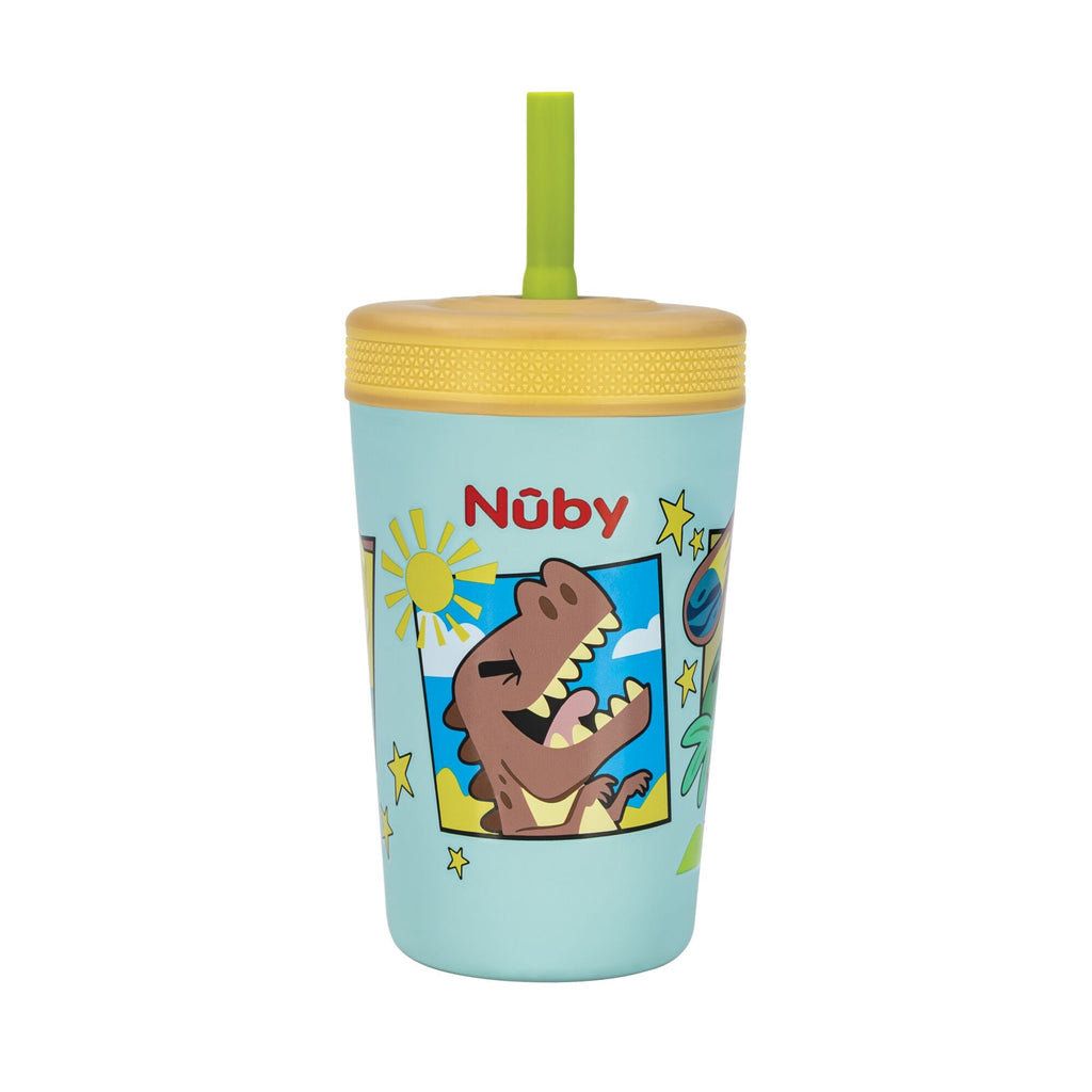 Thirsty Kids Flexstraw Stainless Steel Cup | Dinosaurs